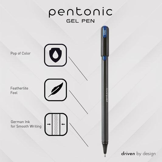 1.0 mm medium bold point tip for thicker, more visible lines