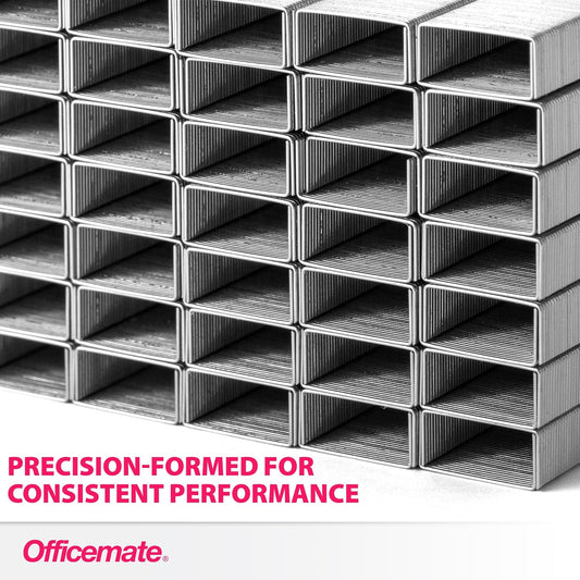 1/4-inch leg length optimized for standard 20 lb paper stacks up to 20 sheets