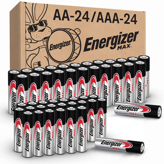 1.5 volt alkaline chemistry with 2779 mah capacity for consistent output