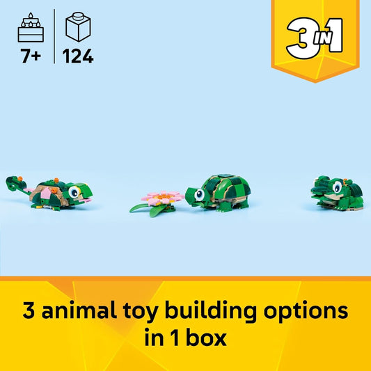 124 pieces with compact finished dimensions (approx. 4 in. long)