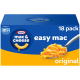 Kraft Easy Mac Single-Serve Mac & Cheese – Clutter-Free Pantry Staple for Small Apartments