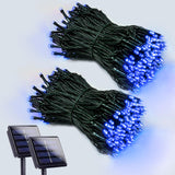 Lumimuse Solar String Lights – 200 LED Waterproof Patio and Camping Lights with 8 Modes for Backyard, Garden and Open-Air Gatherings