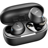 TOZO A1 Personalized Earbuds Gift for Side Sleepers and Travelers, 3.7g In-Ear Headphones with USB-C Charging Case