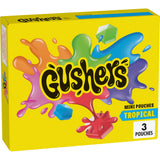 Gushers Tropical Mini Pouches – Mess-Free Road Trip Snacks for the Car and Travel Cooler
