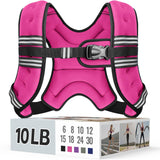 Weighted Vest – Ergonomic Fitness Companion for Stress-Relief Walking and Mind-Body Strength Training at Home