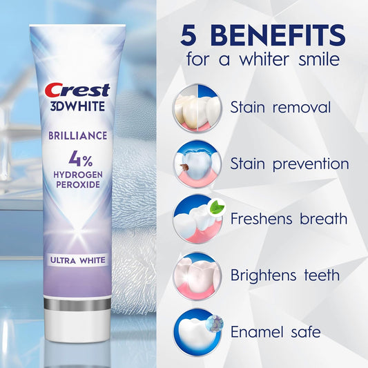 3x whitening ingredient system for stain removal
