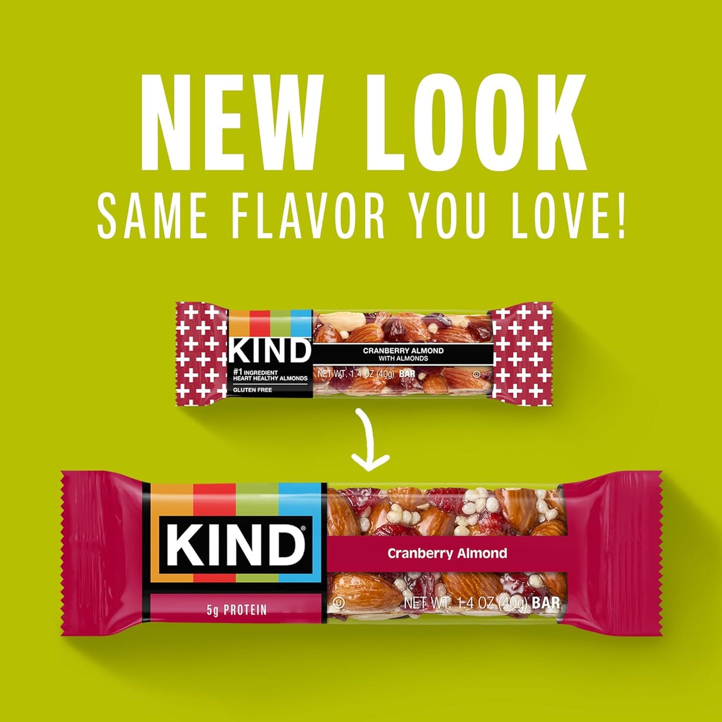 4-6g protein and 5g+ fiber per 1.4oz bar