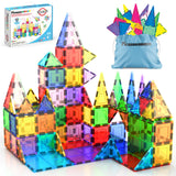 PicassoTiles 100-Piece Magnetic Building Tiles – Birthday and Holiday STEM Gift for Creative Kids Ages 3+