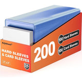 Arjiekwei Hard Plastic Top Sleeves – Family-Safe Card Storage for Shared Hobby Spaces and Dens
