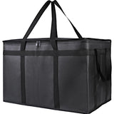 Bodaon Insulated Food Delivery Bag – XXXL Neutral-Tone Carrier for Clutter-Free Kitchens and Garages