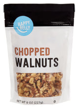 Happy Belly Chopped Walnuts for Healthy Snacking and Greek Yogurt Topping, Pantry Staple