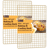 Cool Chef Stainless Steel Cooling Rack Set – Clean Metallic Touch for a Scandinavian Inspired Baking Station