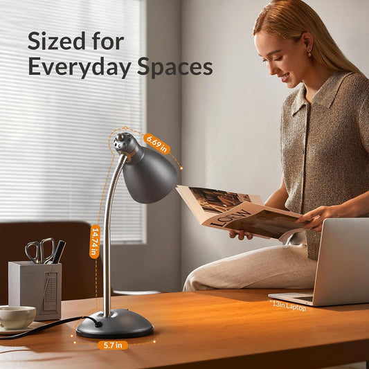 adjustable gooseneck/swing arm for directional task lighting