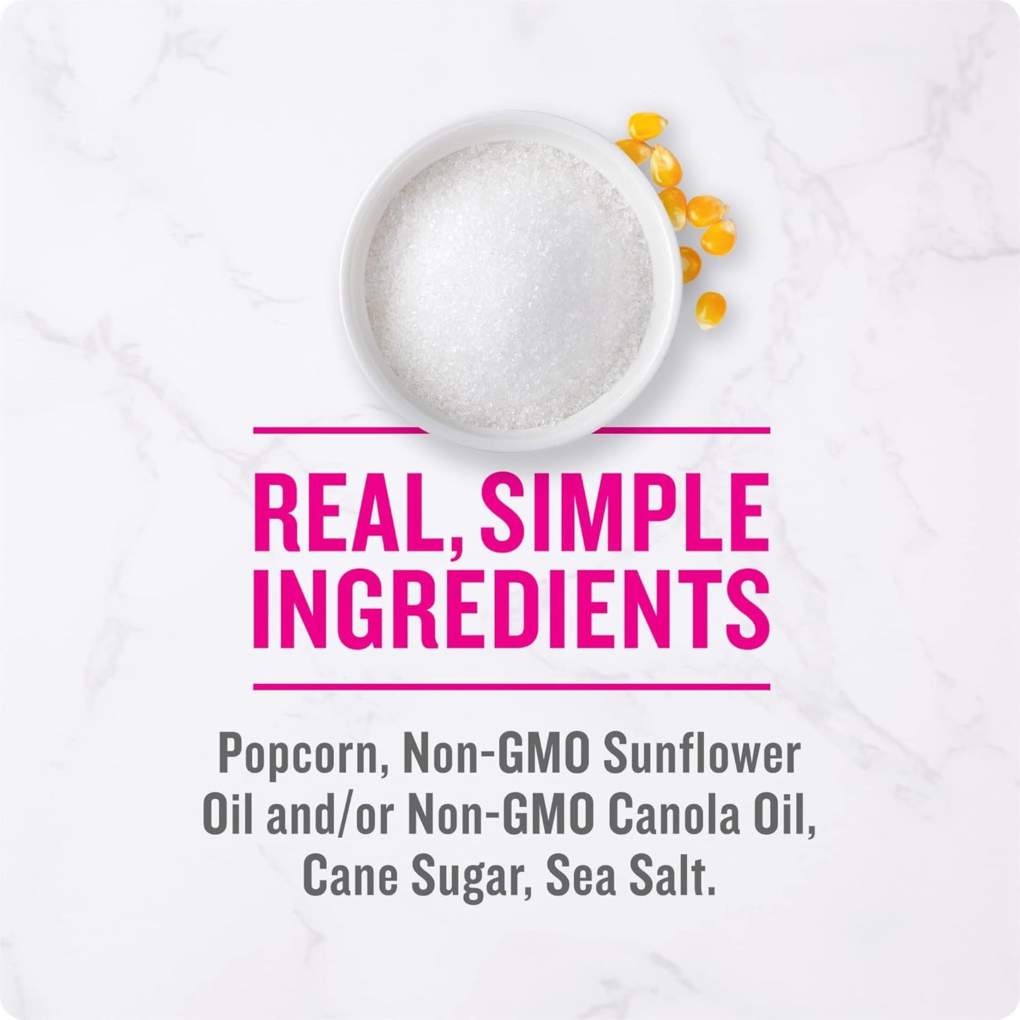 Angie's BOOMCHICKAPOP Sweet and Salty Kettle Corn Popcorn – Lower Calorie Clean Label Snack for Afternoon Mindfulness Breaks