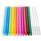 BobaBest Boba Straw Set – Child Friendly BPA Free Straws for Milkshakes and Backyard Party Treats