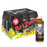 AriZona Arnold Palmer Half and Half - 16 Fl Oz (12 Pack) Real Brewed Black Tea Lemonade Blend for Calming Afternoon Wind-Down