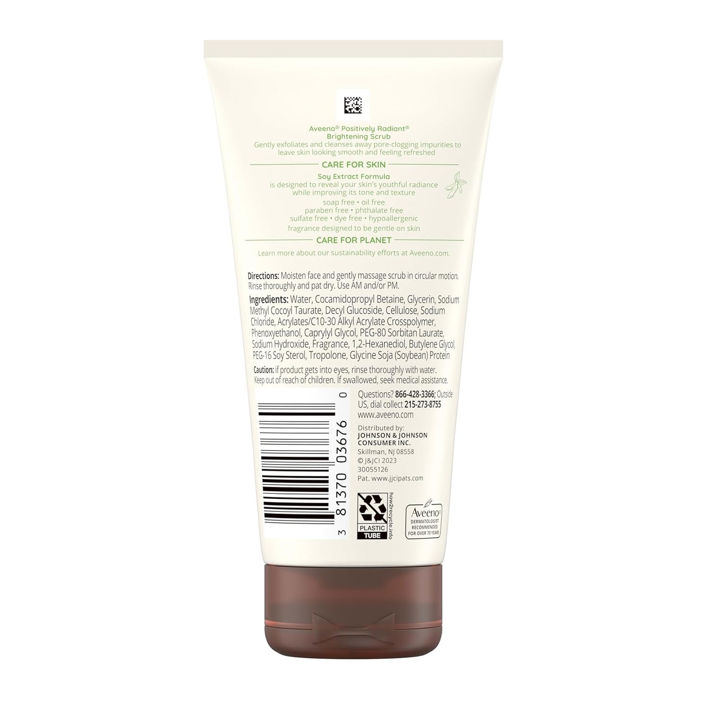 Aveeno Positively Radiant Facial Scrub Gift Set Idea for Skincare Lovers and Birthday Surprises