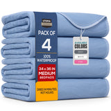Utopia Bedding Washable Underpads – Restful Sleep Solution for Bedridden Elderly, 34x36 Waterproof Bed Protector