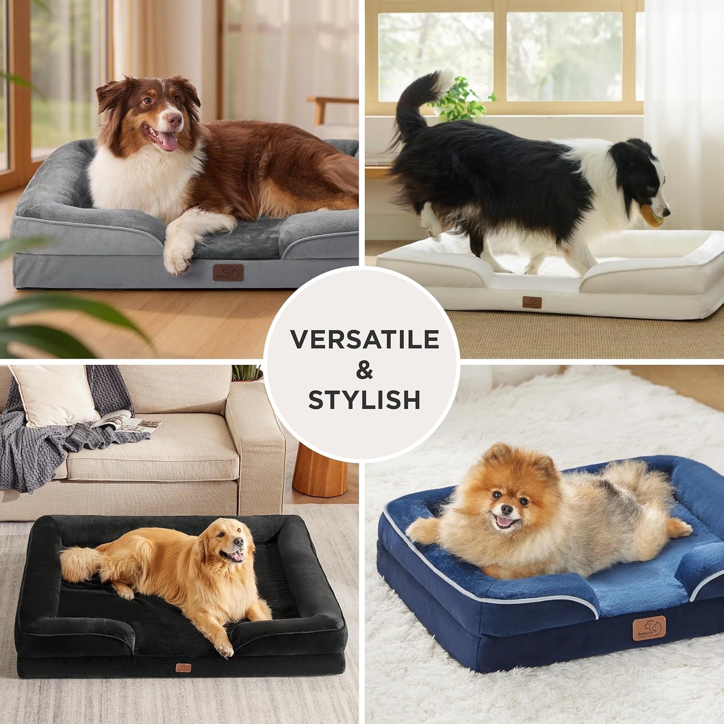 Bedsure Orthopedic Dog Bed – Thoughtful Gift for Pet Parents of Senior Large Dogs