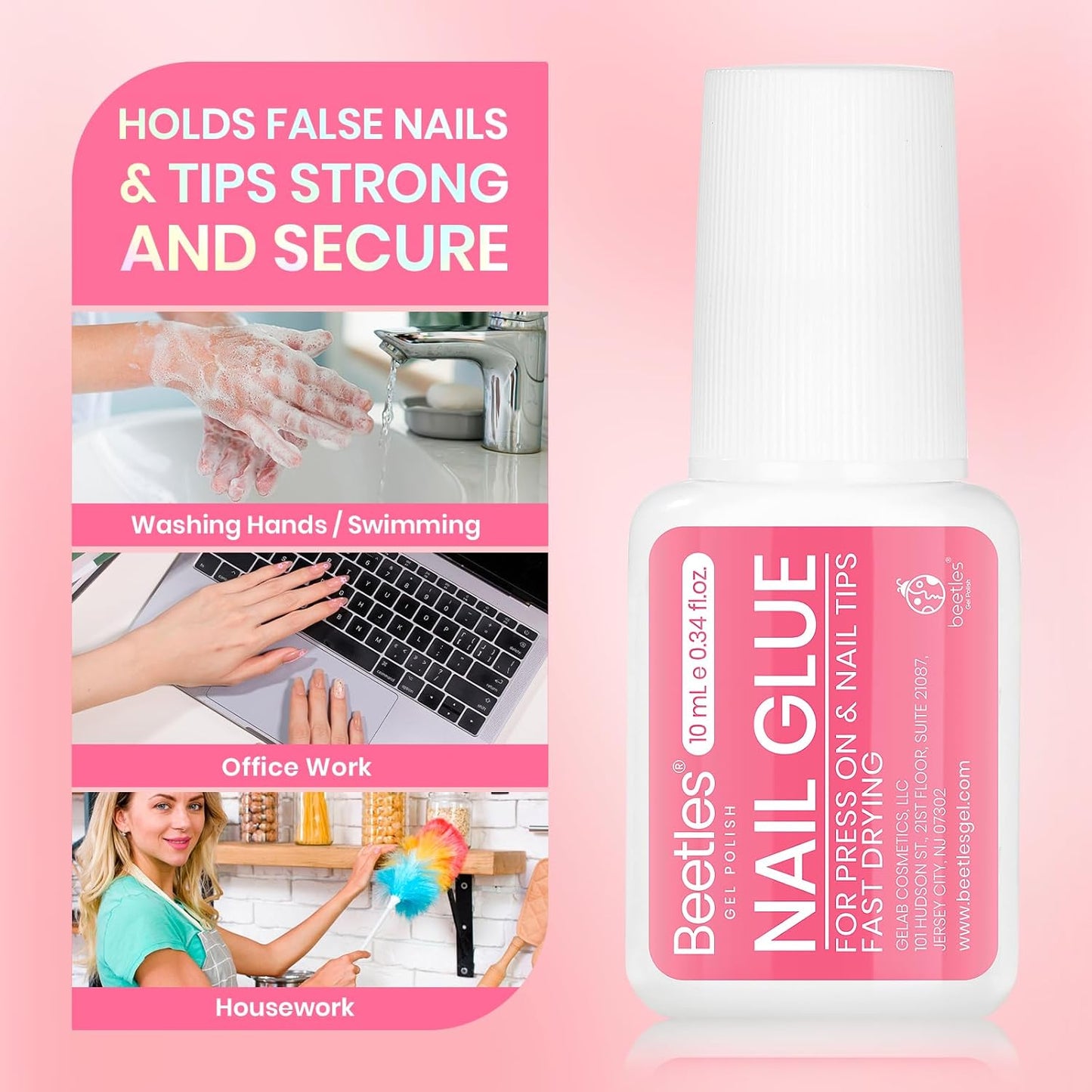 Beetles Gel Nail Bond – Affordable Valentine's and Holiday Present for the Nail Art Hobbyist