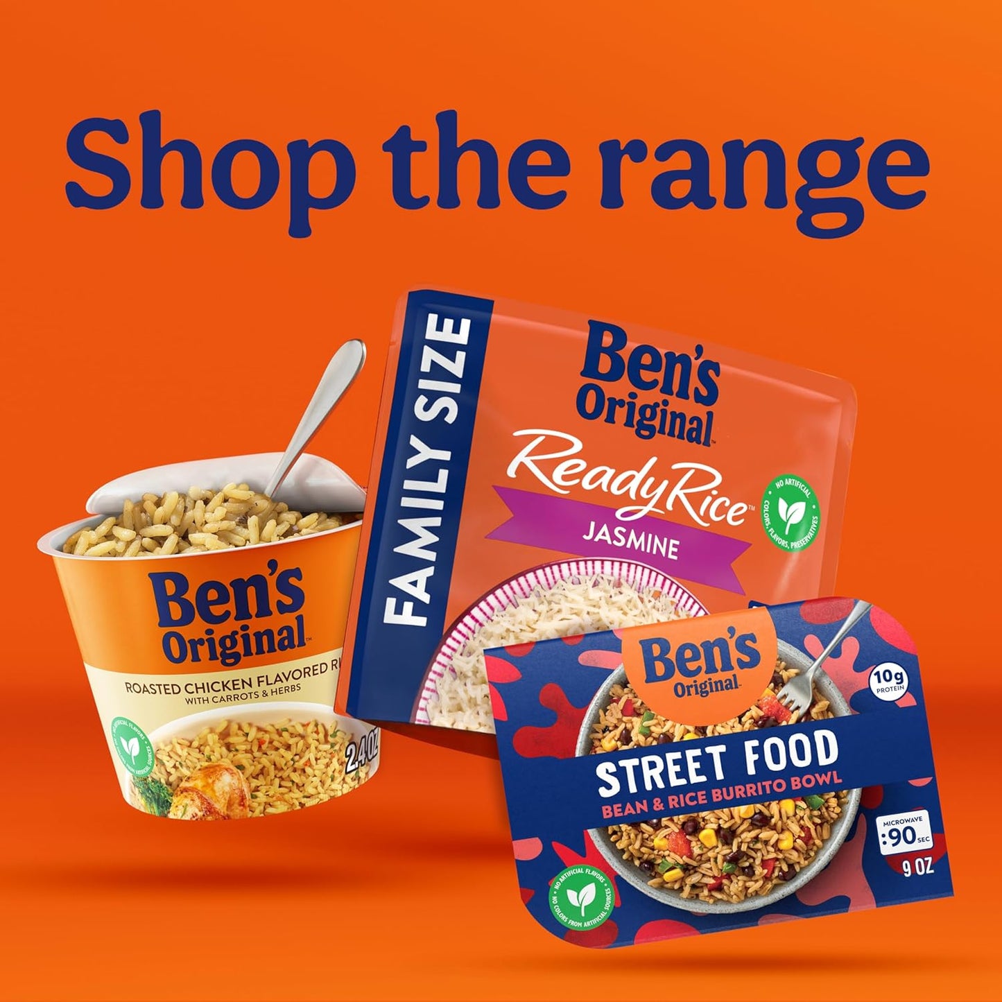 BEN'S ORIGINAL Ready Rice Jasmine Pouches — Clutter-Free Pantry Staple for Small Apartments