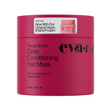 Eva NYC Therapy Session Hair Mask - Indulgent Vanilla Scented Deep Treatment for At-Home Spa Nights and Damaged Hair Recovery, 13.5 fl oz