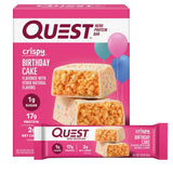 Quest Nutrition Crispy Cookies & Cream Hero Protein Bar – Travel-Ready Keto Snack for Road Trips and Flights, 18g Protein