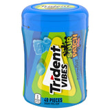 Trident Vibes SOUR PATCH KIDS Redberry Gum – Guilt-Free Sweet Treat for Calorie-Conscious Dieters, 5 Calories Per Piece