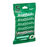 BreathSavers Wintergreen Sugar Free Mints – Diabetic Friendly Handbag Essential, Sugar Free 5 Pack