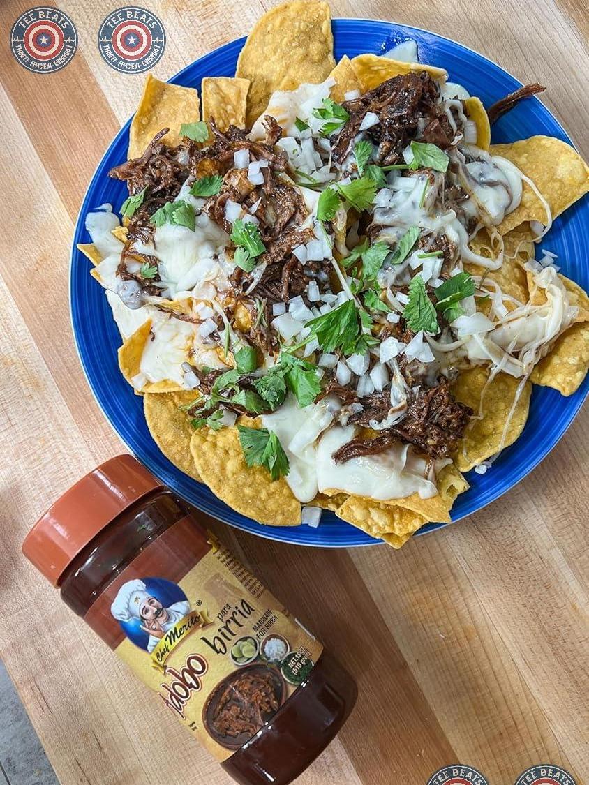 Chef Merito Birria Marinade Paste | Thoughtful Birthday Gift for Mom Who Loves Mexican Cooking | 18 oz Jar, 14-15 Uses