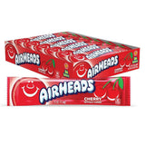 Airheads Candy Cherry Taffy Bars – Nut-Free Classroom Party Favors for Kids, Bulk 36-Count
