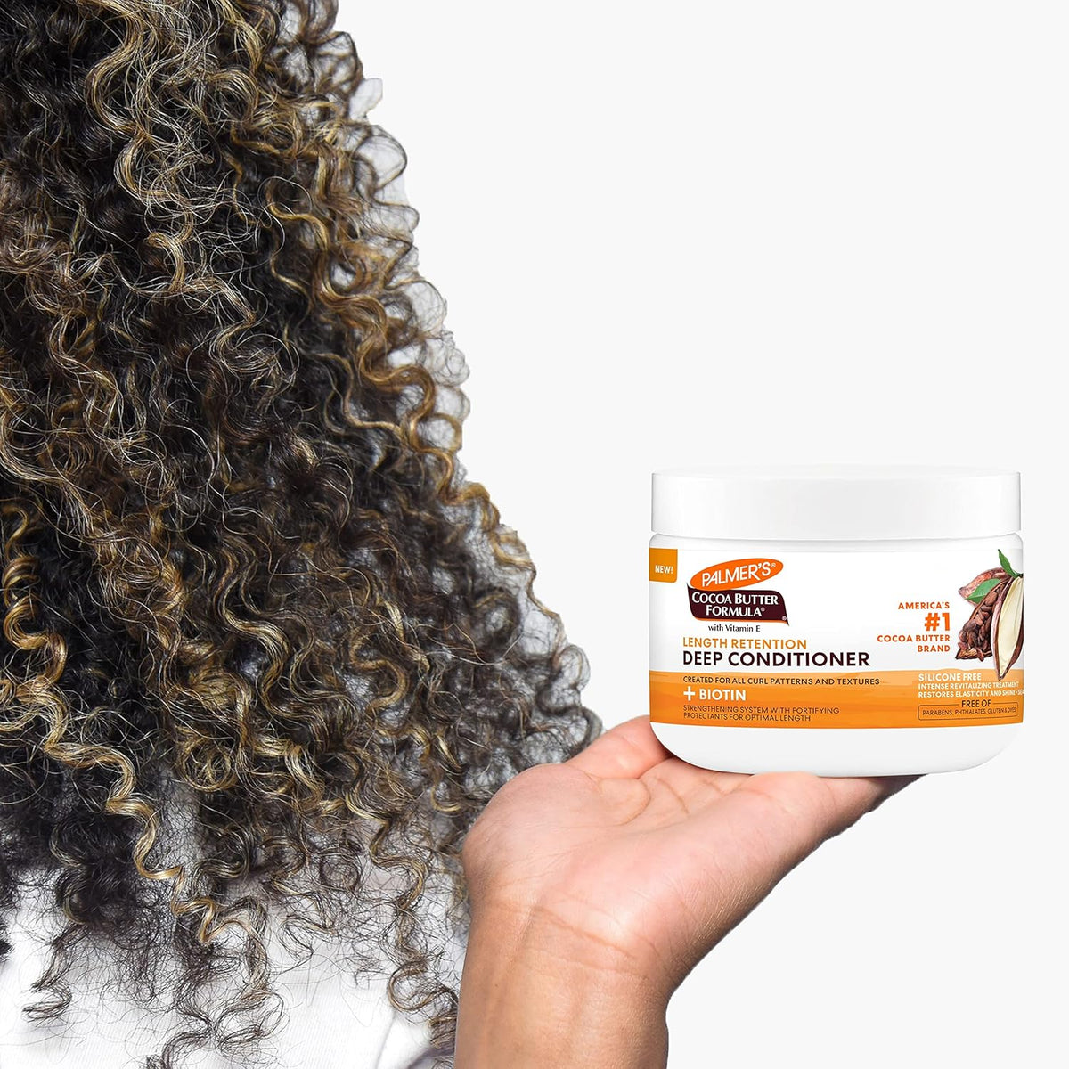 compatible with both 5-minute rinse treatment and heat-cap deep conditioning methods