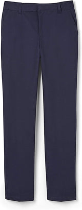 French Toast Boys' Cotton-Blend Twill Pant – Soft, Non-Irritating School Uniform Bottom Safe for Sensitive Young Skin