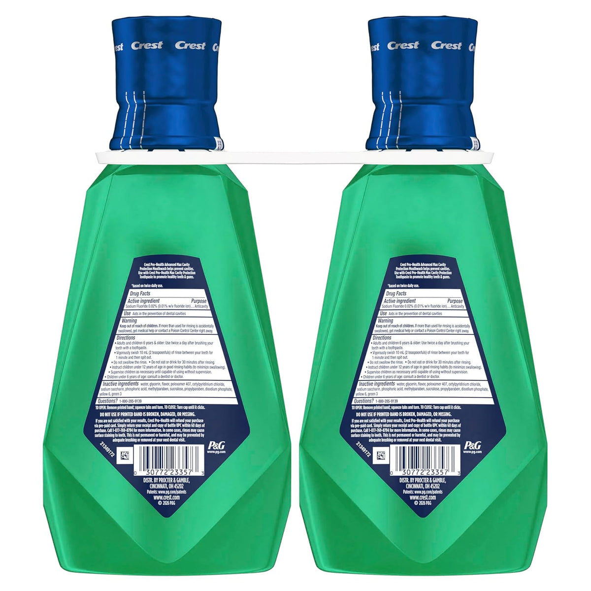 Crest Pro-Health Maximum Cavity Rinse for Post-Dental-Procedure Gentle Mouth Care