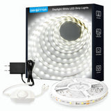 DAYBETTER Daylight White LED Tape Light 20FT – Modern Living Room Accent Strip for Behind TV and Shelving