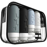 TrailHive Travel Bottles Kit - Camping Toiletry Set, Leak Proof Silicone Containers for Outdoor Adventures