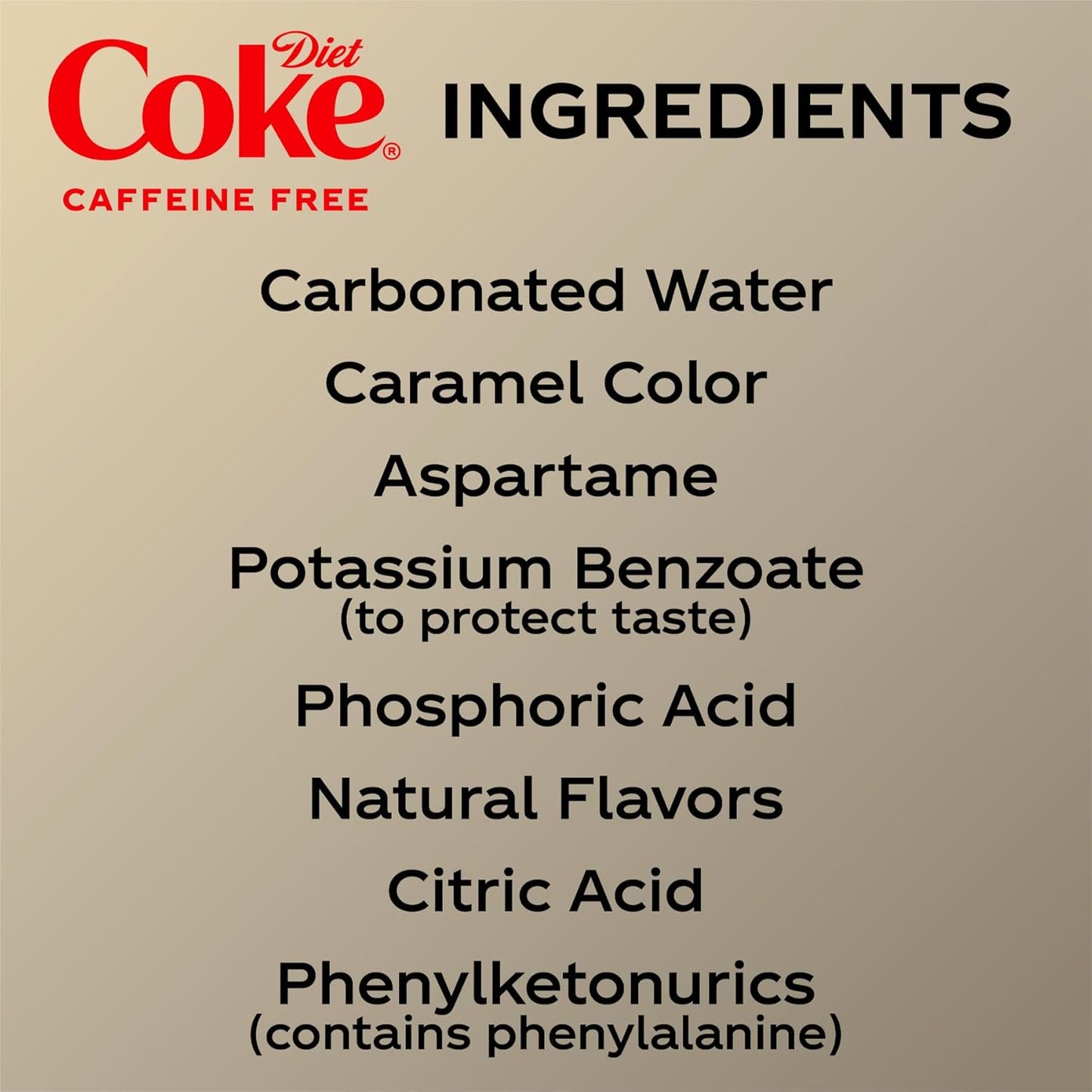 Diet Coke Caffeine Free Soda 16.9 fl oz, 6 Pack – Zero Caffeine Cola for Afternoon Office Focus Without the Jitters