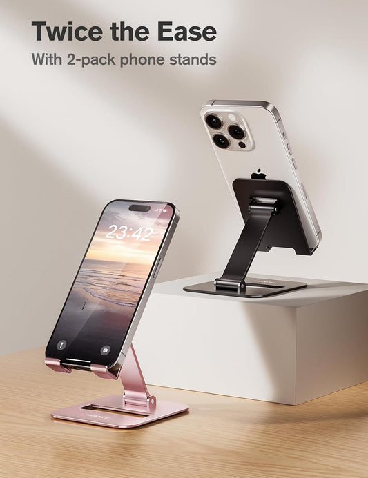 dual-folding hinge that collapses to pocket-friendly dimensions