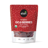 Elan Organic Dried Goji Berries – Camping Pantry Staple for Backcountry Recipes, Long Shelf Life Dried Fruit