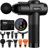 TOLOCO Massage Gun with LED Touch Screen – Office Wellness Tool for the Remote Employee