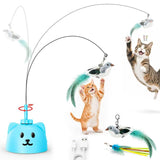 CATPICK Automatic Interactive Cat Toy, Hands-Free Enrichment for the Home Office