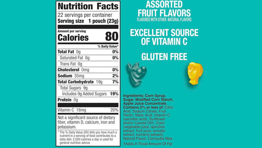 gluten-free, fat-free formula with 80 calories per serving