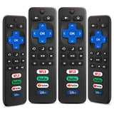 Roku TV Replacement Remote - Easy Christmas Gift for Elderly Parents and Grandparents, No-Pairing Plug and Play