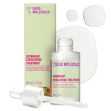 Good Molecules Overnight Exfoliating Treatment, AHA BHA Exfoliant | Stocking Stuffer Skincare Pick for Vegan Beauty Lovers