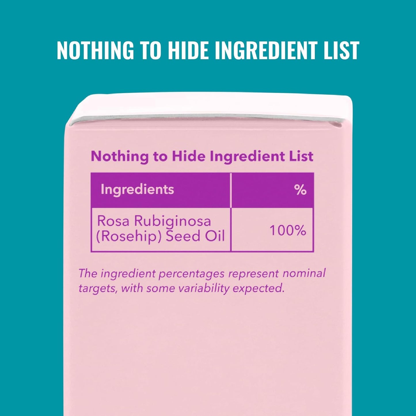 Good Molecules Pure Cold-Pressed Rosehip Seed Oil – Single-Ingredient Moisturizer for Uncluttered Vanity