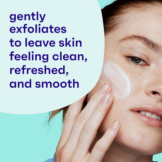 granular formula with naturally-derived, plastic-free exfoliating beads