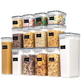 CHEFSTORY BPA-Free Food Storage Set — Mindful Pantry Organization for Whole-Food, Wellness-Focused Homes