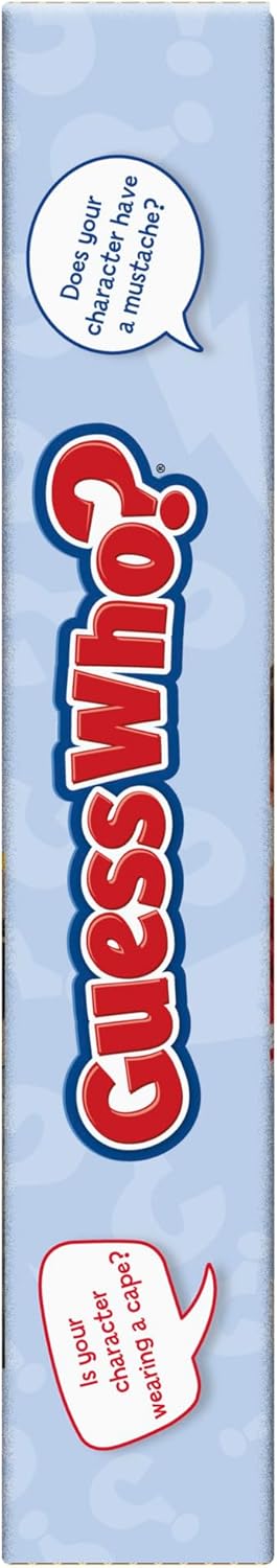 Hasbro Gaming Guess Who? Original – Thoughtful Kids Gift for Grandchildren, Replayable Board Game with Two Character Themes