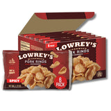 Lowrey's Bacon Curls Microwave Pork Rinds (Chicharrones), Original – Low-Carb Mindful Snacking for Home Wellness Routines