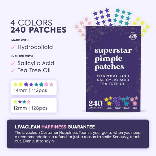 infused with salicylic acid and tea tree oil for added blemish-fighting power